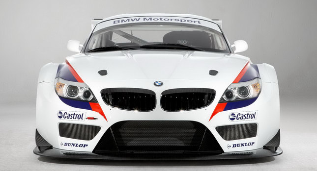 The BMW Z4 and Z4 GT3 girl