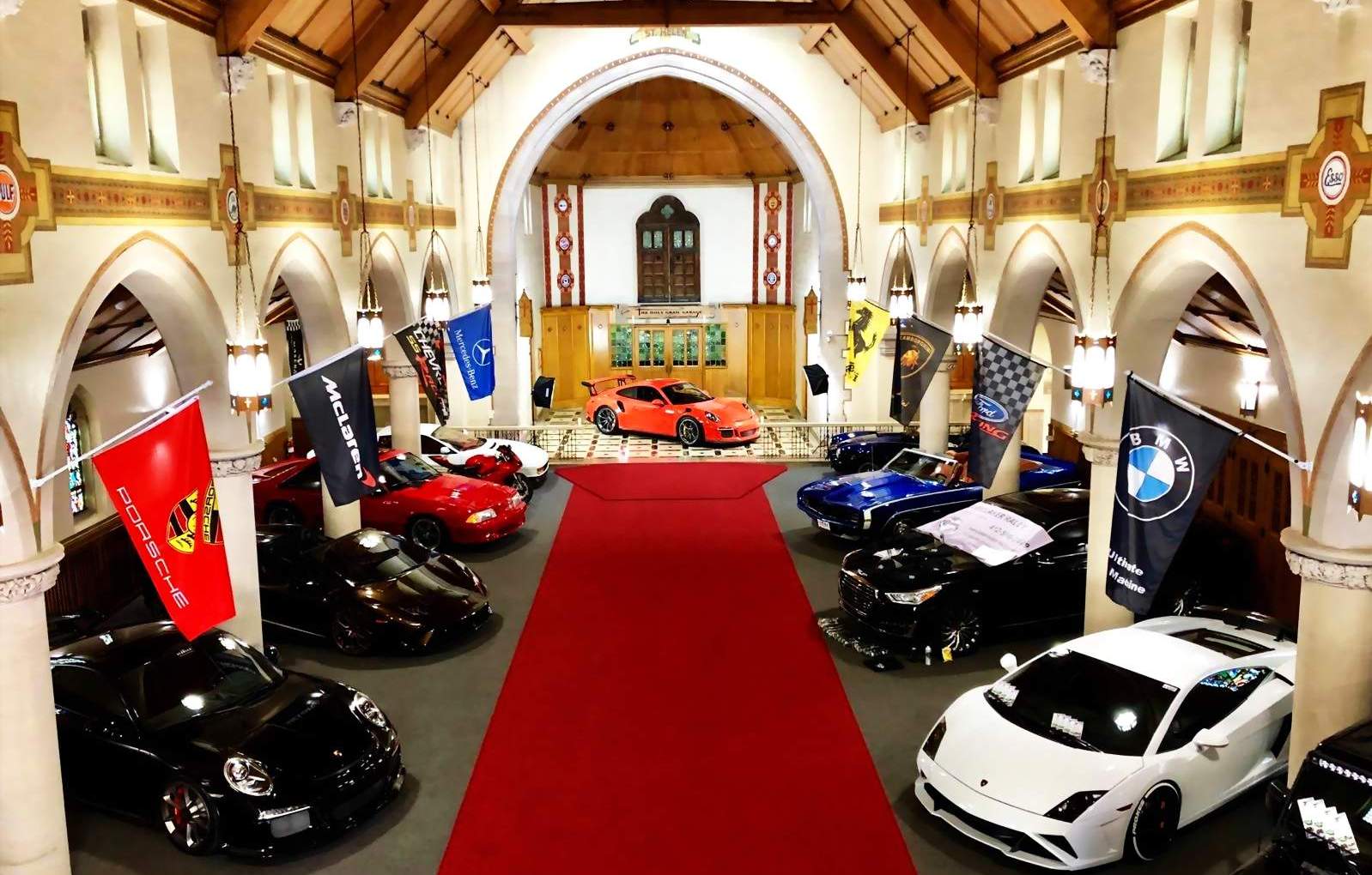 The Holy Grail Garage Is A Church-Turned-Car-Storage Temple