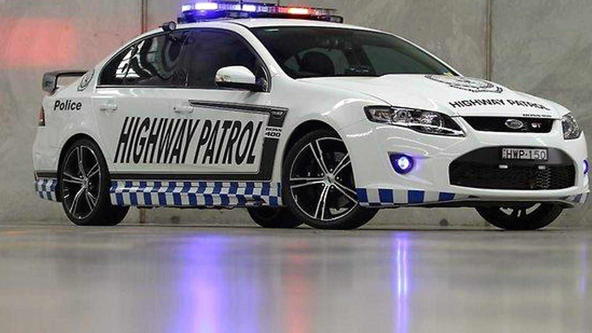 This Ford Falcon GT RSPEC, 536 HP Ford Falcon GT RSPEC, is Australia's most powerful cop car