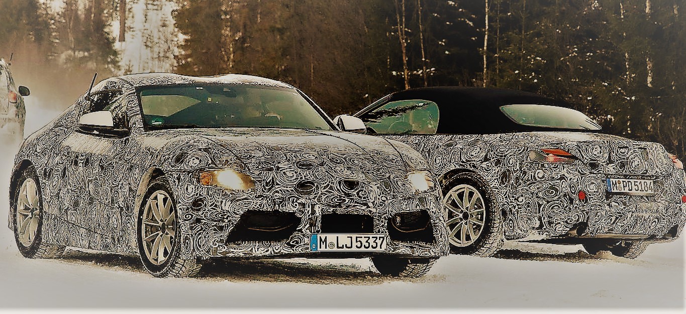 Toyota Supra looks like it's posing for the camera in new spy shots