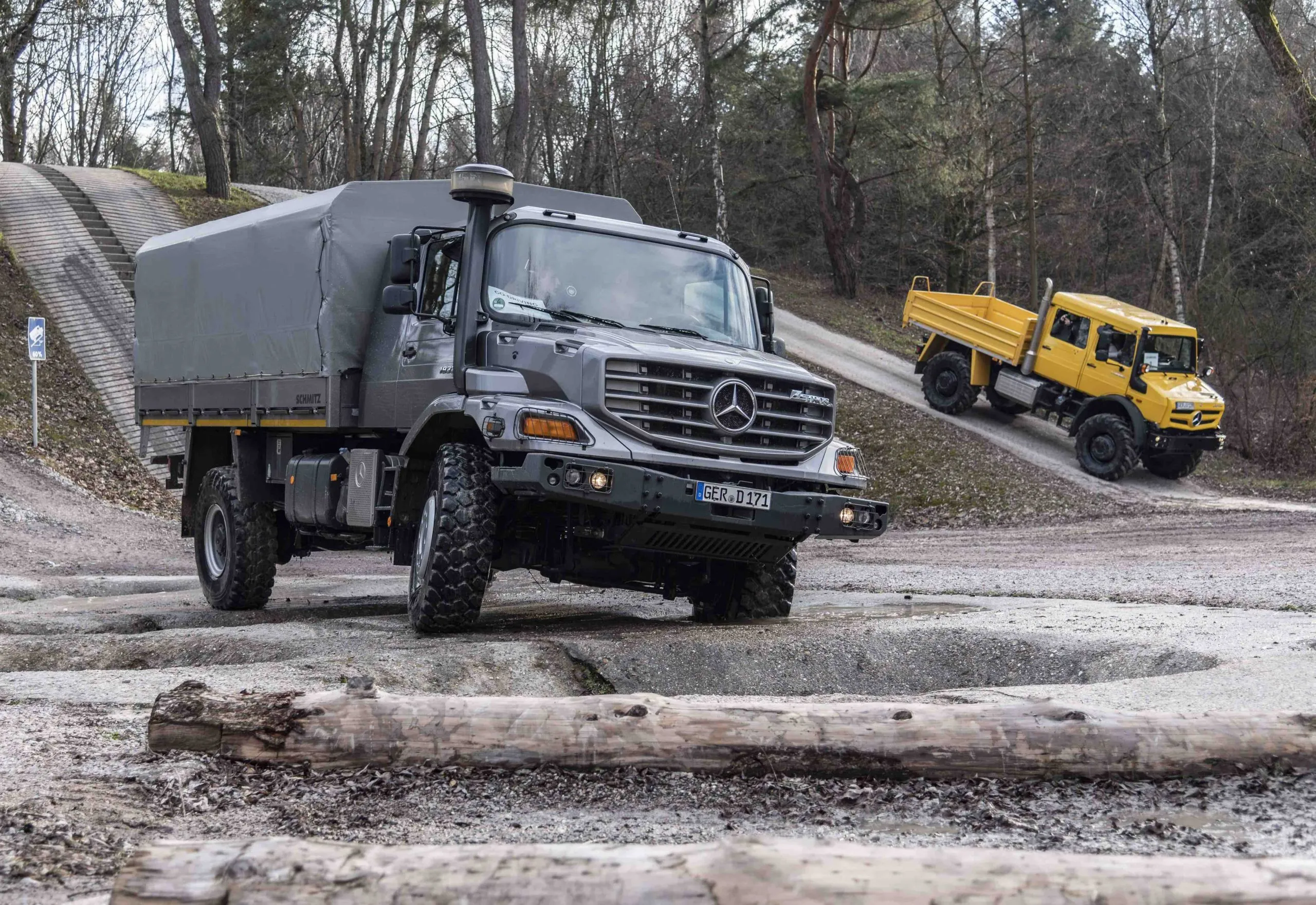 There is nothing more hardcore than Military Grade Unimog, Zetros