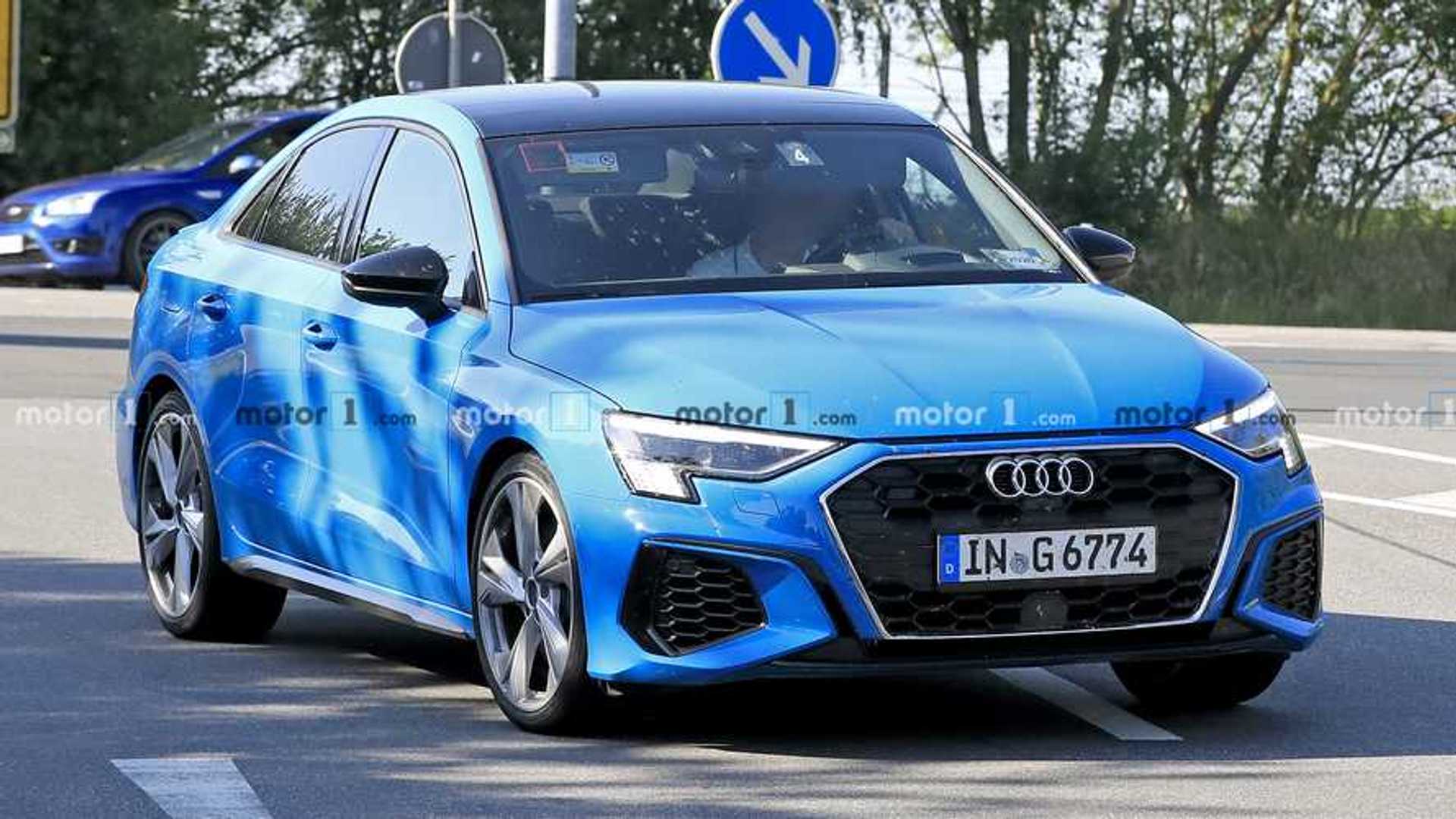 New Audi S3 - No Camouflage in Sedan, Hatch Forms