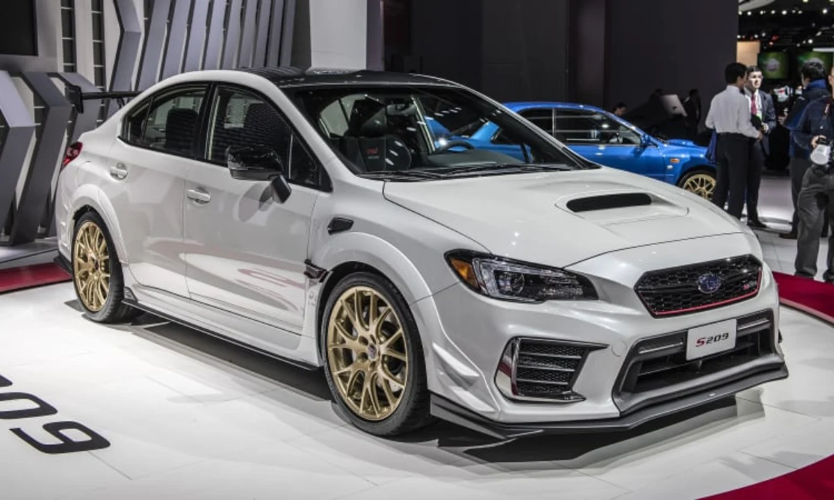 Subaru STI S209 Live from The Detroit Auto Show