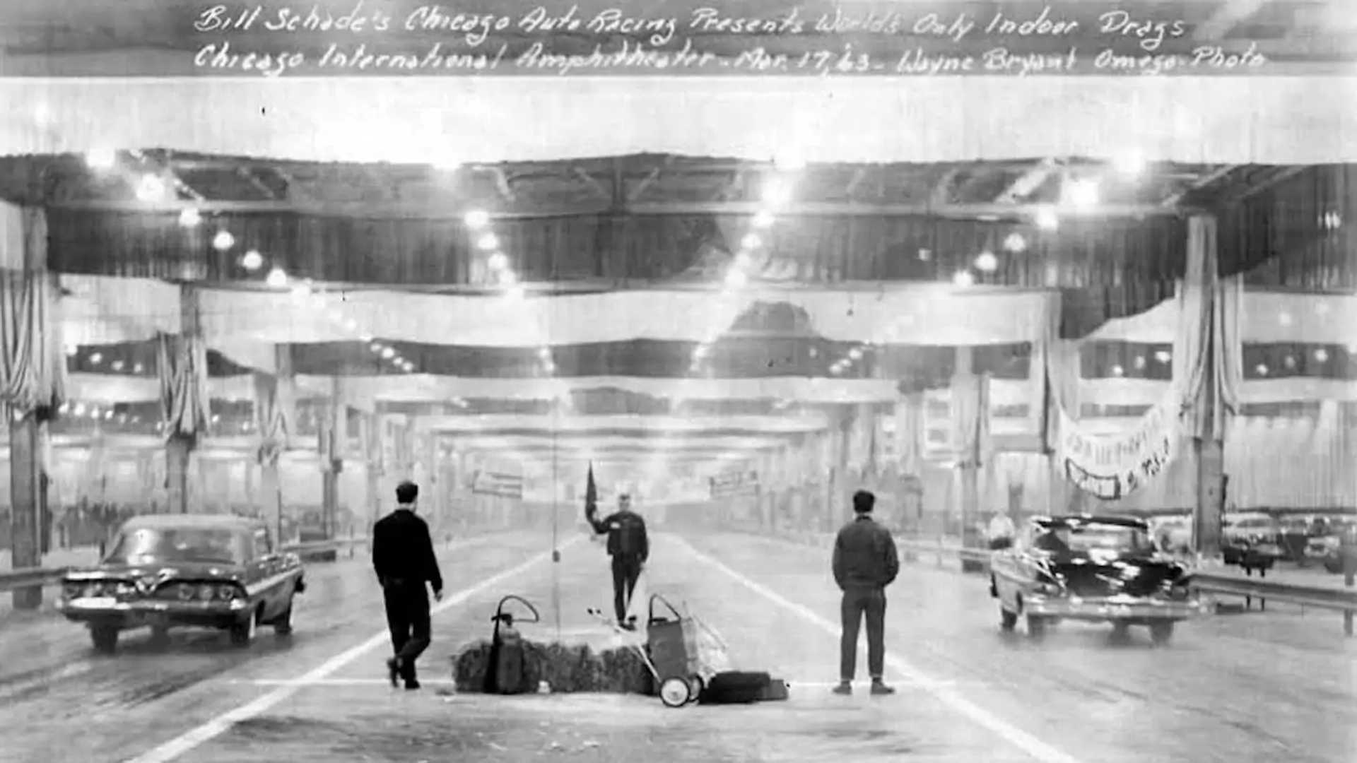 Indoor Drag Racing? It used to be a thing in Chicago