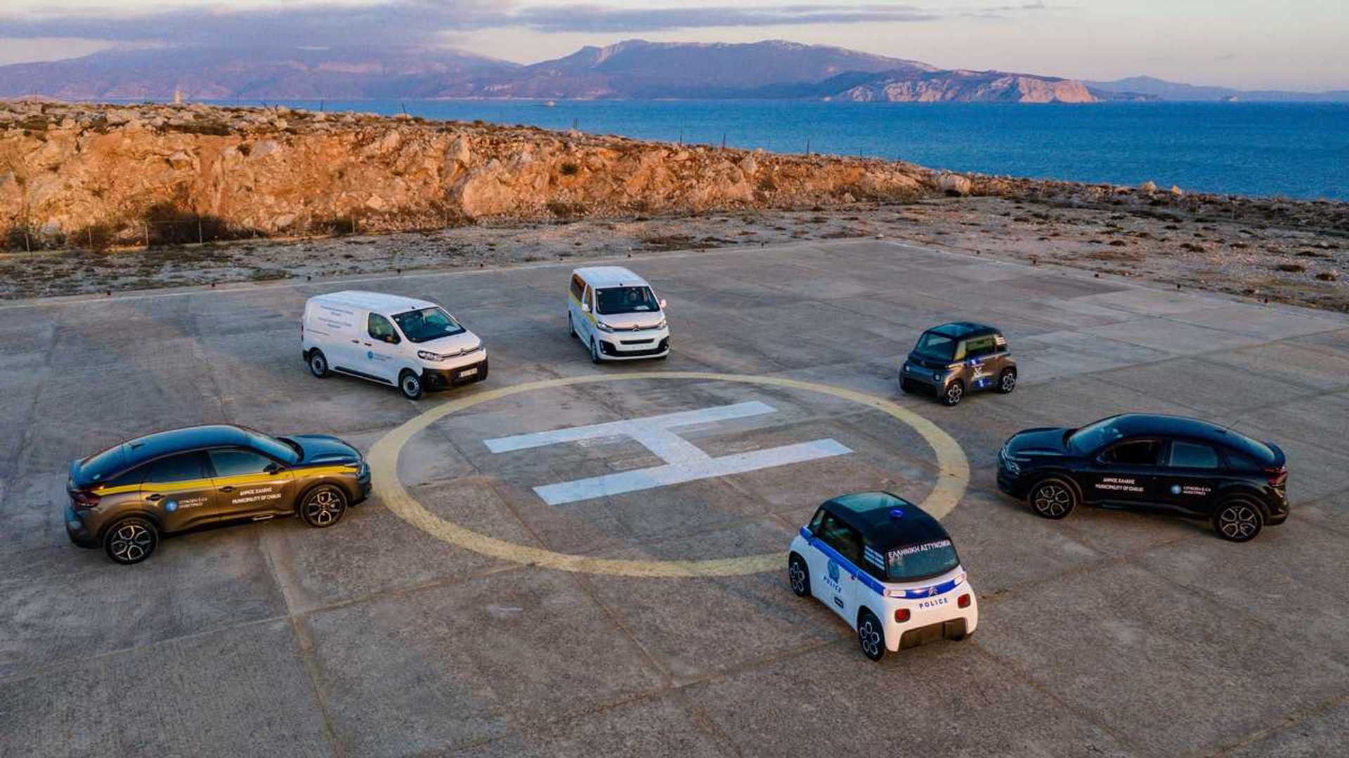 Citroen Ami Ev Gears Up for Police Duty on Tiny Greek Island