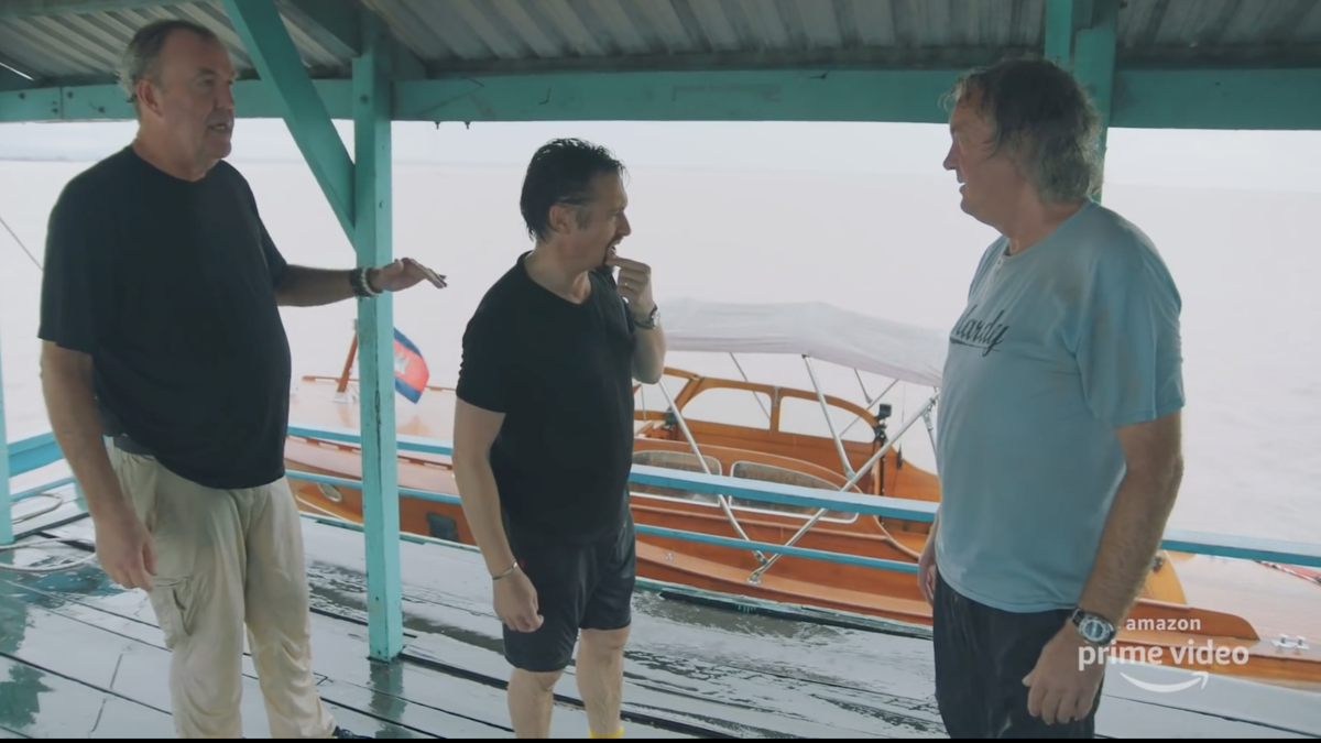 The Grand Tour Trio Trades Wheels for Hulls in 'Seamen Trailer'