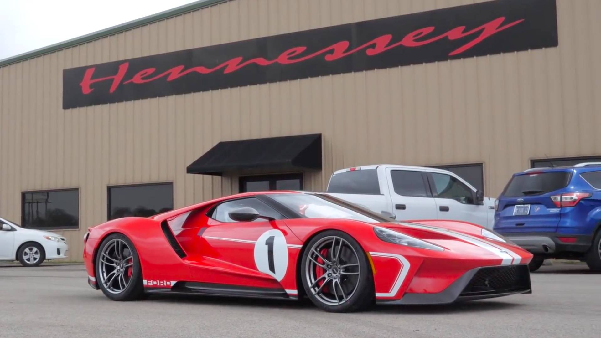 Hennessey takes delivery of its Ford GT Heritage Supercar