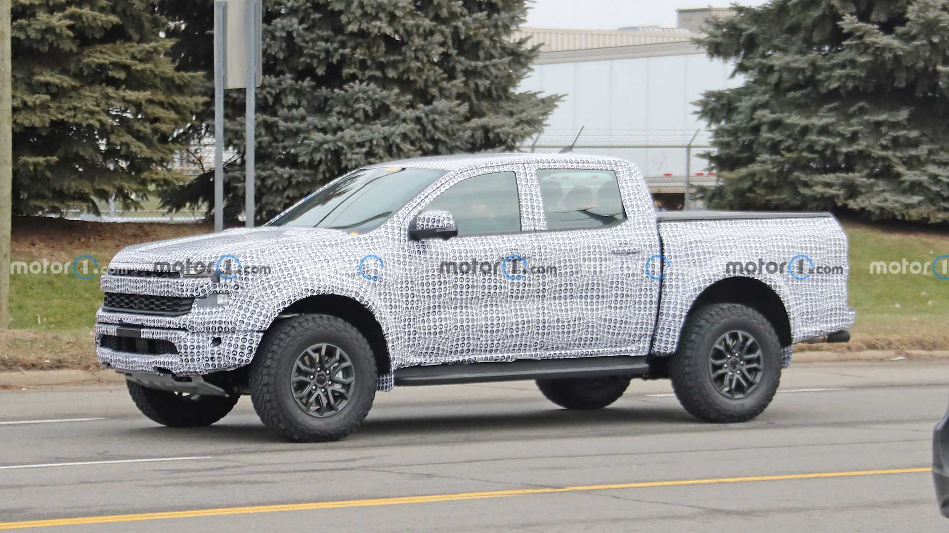 Ford Ranger Raptor Found On The Street with Bronco Raptor Near Behind