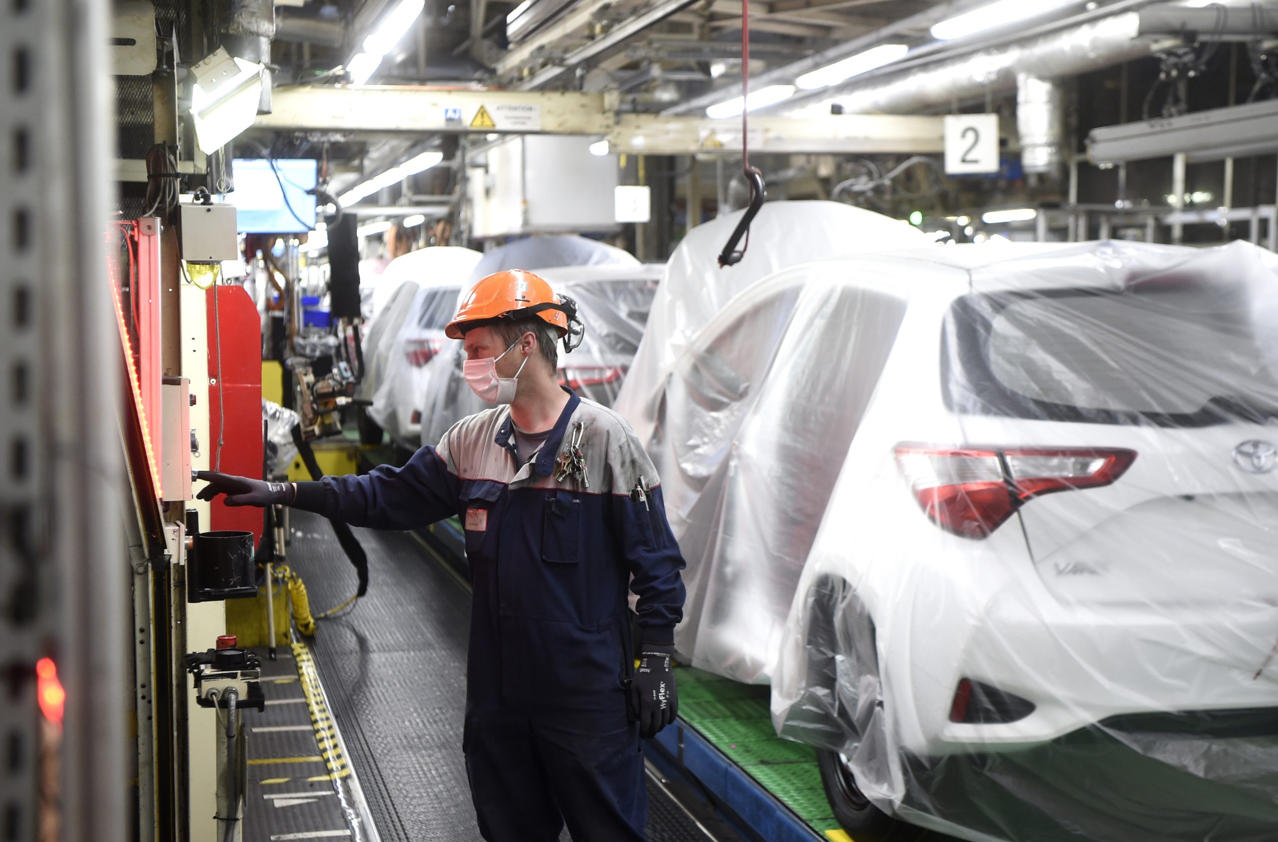 Coronavirus delays production at Toyota-Mazda Factory