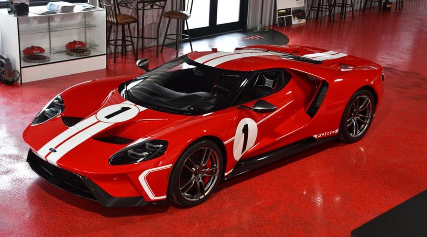 Hennessey takes delivery of its Ford GT Heritage Supercar