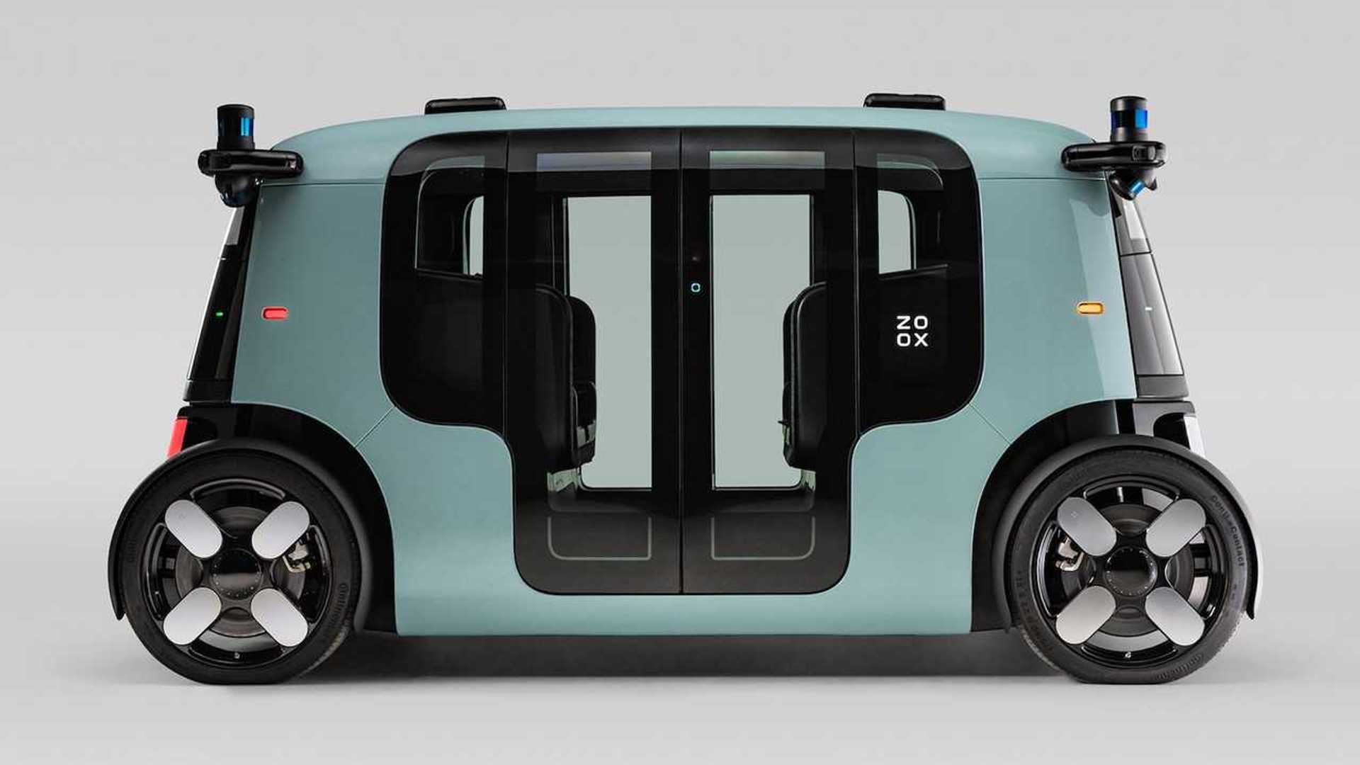 Zoox unveils an autonomous, fully-functional taxi of the future