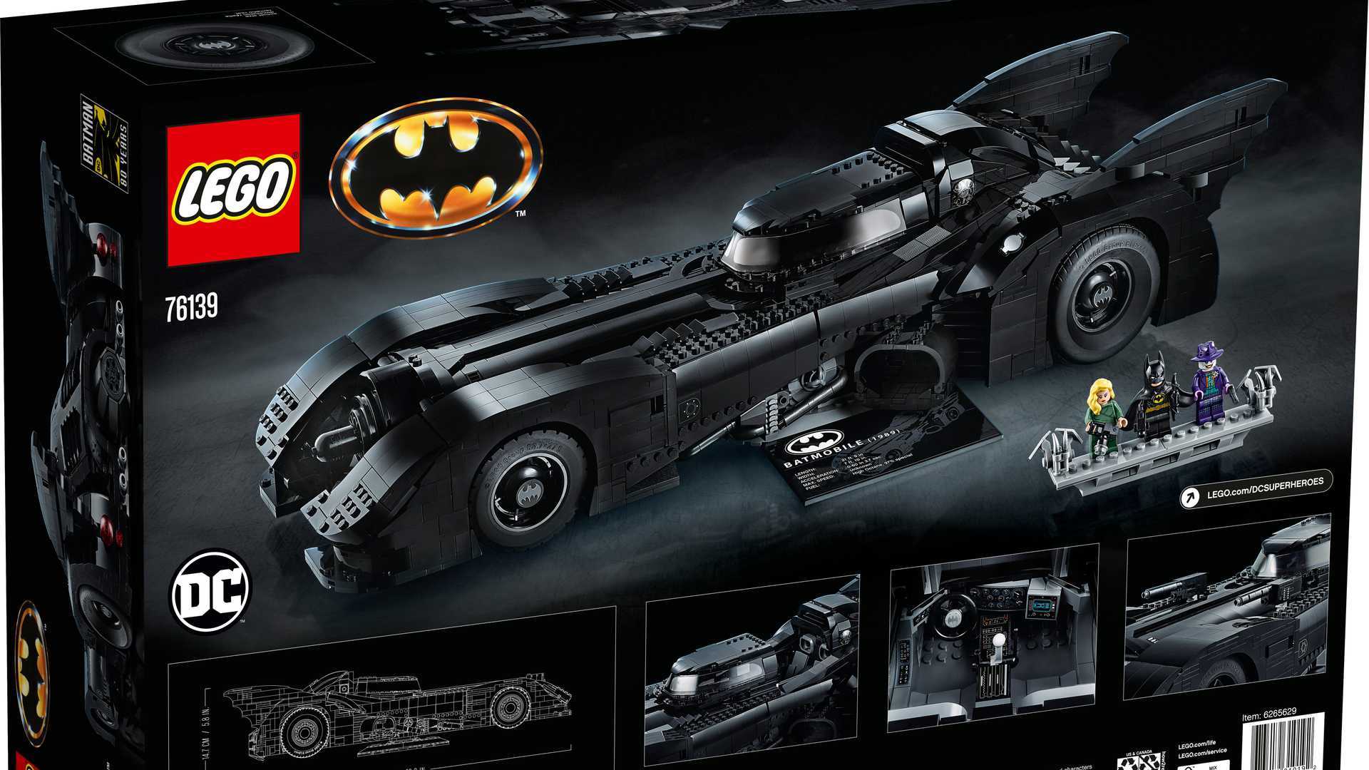 Lego Keaton Batmobile Set Debuts at Nearly 2 Feet in Length