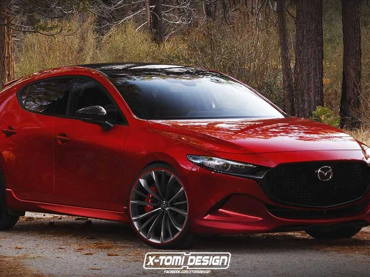 2019 Mazda Mazdaspeed3 render Is the Hot Hatch We Are Not Getting