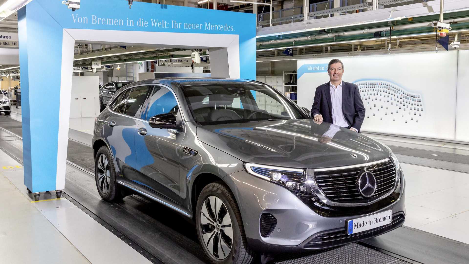 Mercedes Kicks Off Production Of EQC In Germany