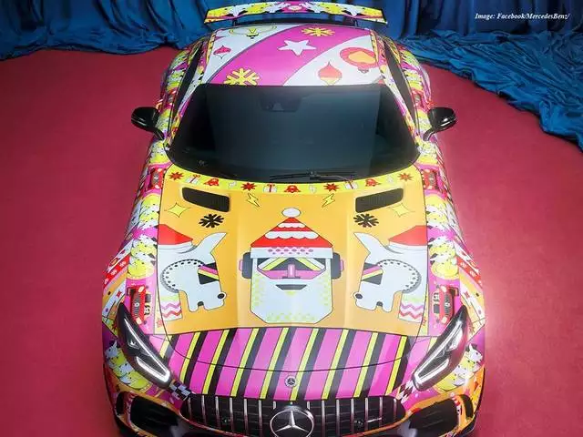 Would You Purchase a Mercedes that Matches Your Christmas Sweater?