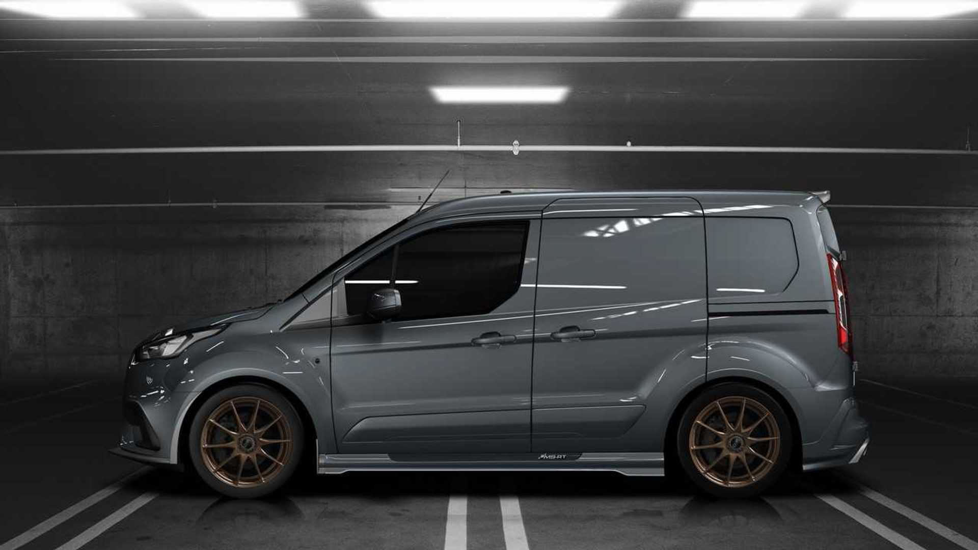 MS-RT Ford Transit Connect Is A Diesel-Powered Monster Van