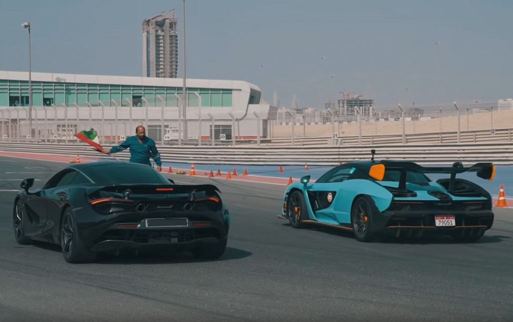 Nico Rosberg Drag Races McLaren Senna Against 720S