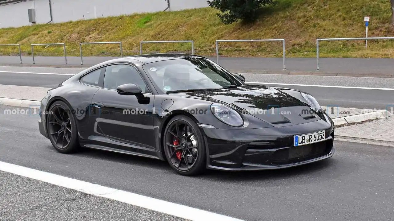 New Porsche 911 GT3 Touring Spied On Video Sounding Like An F1 Car