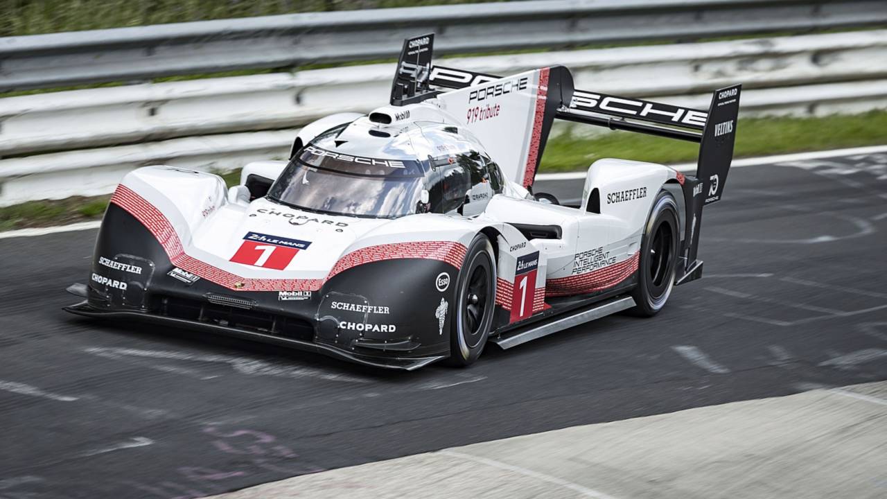 View the Porsche 919 Breaks the Nurburgring Record from Driver's Eye