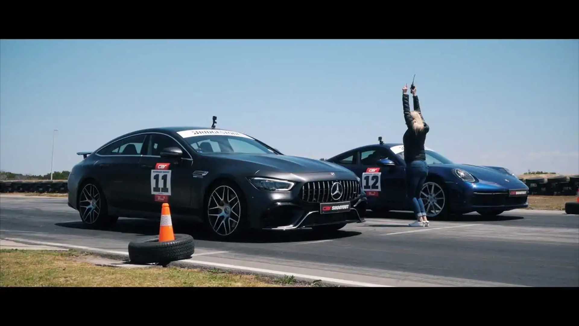 New Porsche 911 Carrera S Fights AMG GT 63 S 4MATIC In Drag Race