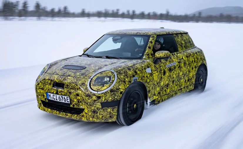 Next-Gen Mini Cooper Electric EV Tested in Cold Weather