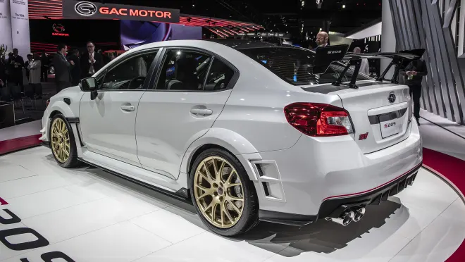 Subaru STI S209 Live from The Detroit Auto Show