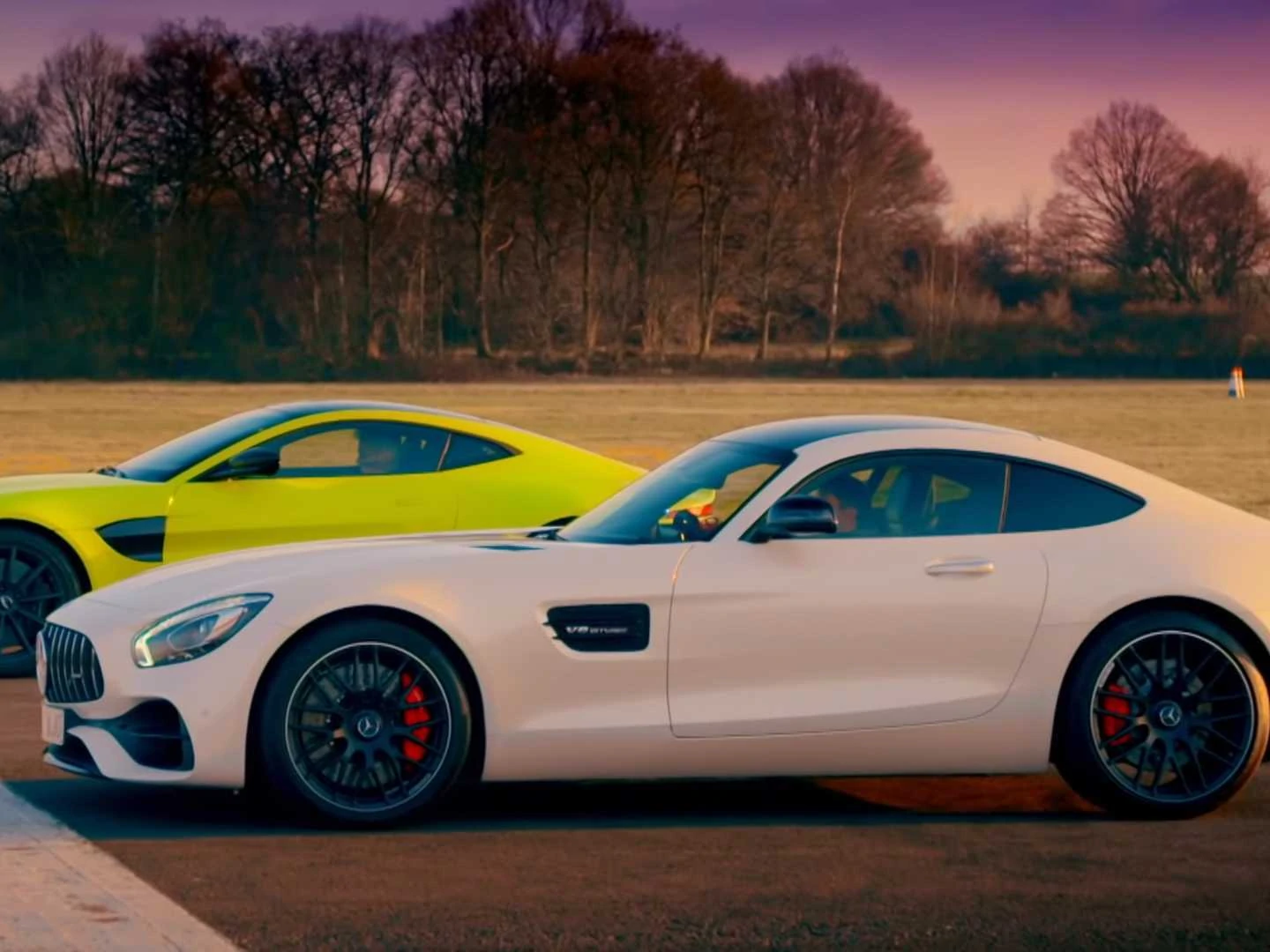 Aston Martin Vantage Faces Mercedes-AMG GT S in Top Gear Drag Race