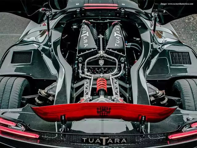 Have a look at the SSC Tuatara's Beefy engine