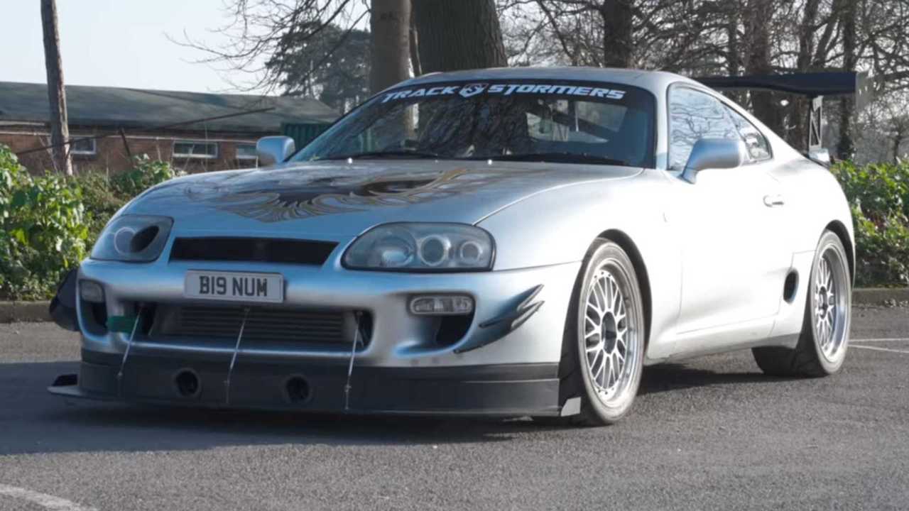 Toyota Supra With 720 Horsepower Is A Good Widow Maker