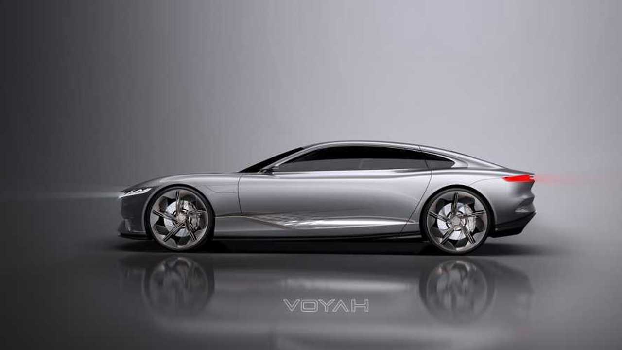 Italdesign has unmistakably created this Voyah i-Land Electric Coupe