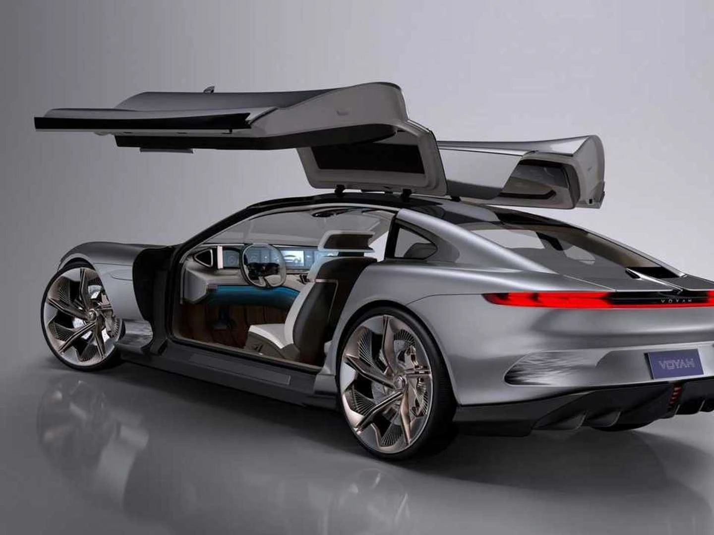 Italdesign has unmistakably created this Voyah i-Land Electric Coupe