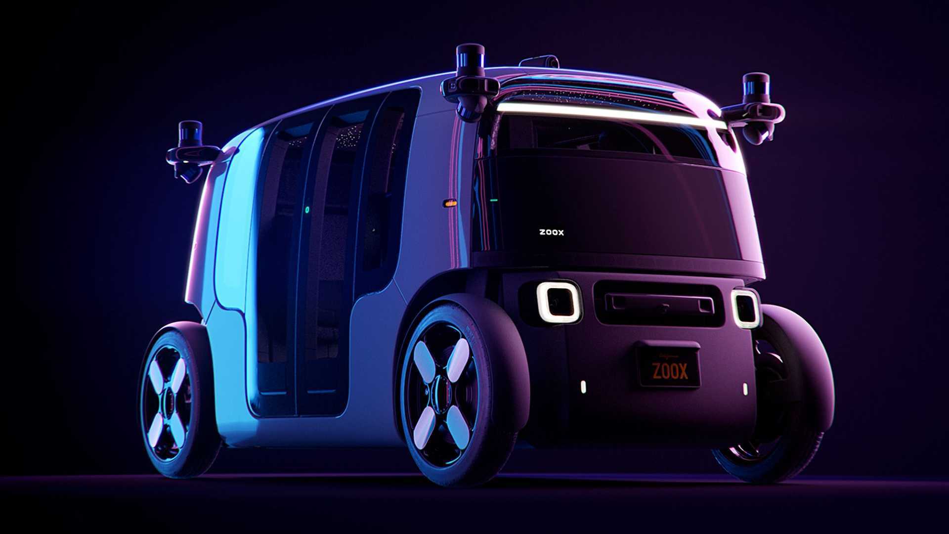 Zoox unveils an autonomous, fully-functional taxi of the future