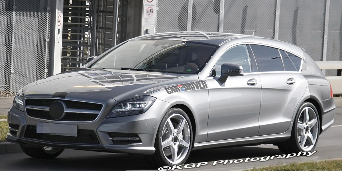 2013 Mercedes-Benz CLS wagon / Shooting brake spied upon