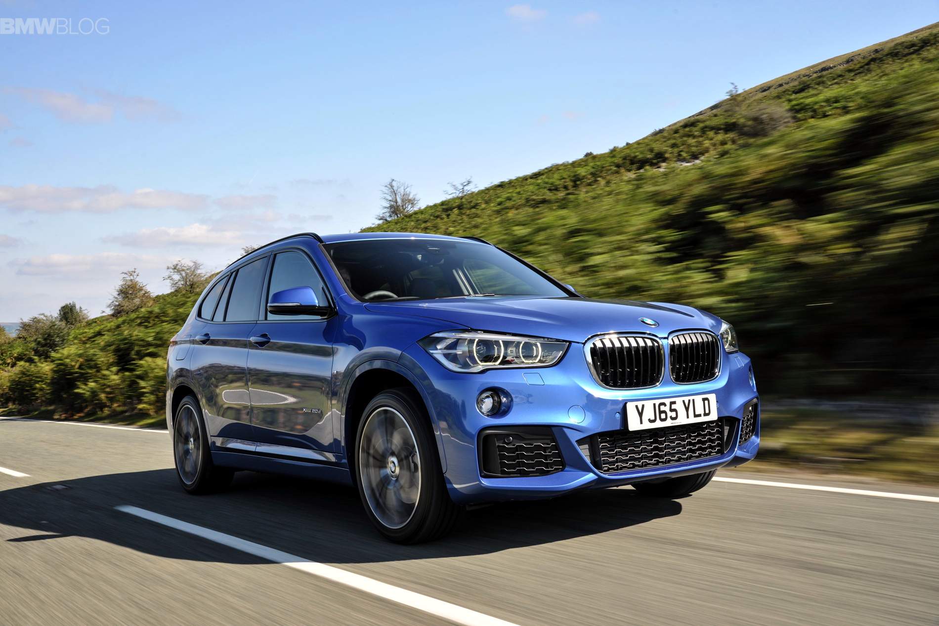 2016 BMW X1 with M Sport Package spotted on the metal