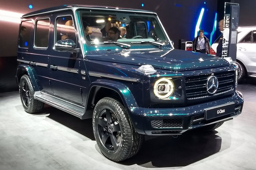 2019 Mercedes G-Class Shines with Stainless Steel Package