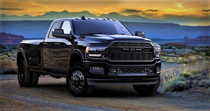 2020 Ram 3500 HD Dually Covered in Heavy Camouflage