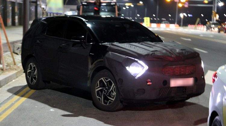 2022 Kia Sportage Spied Inside And Out Wearing Extensive Camouflage