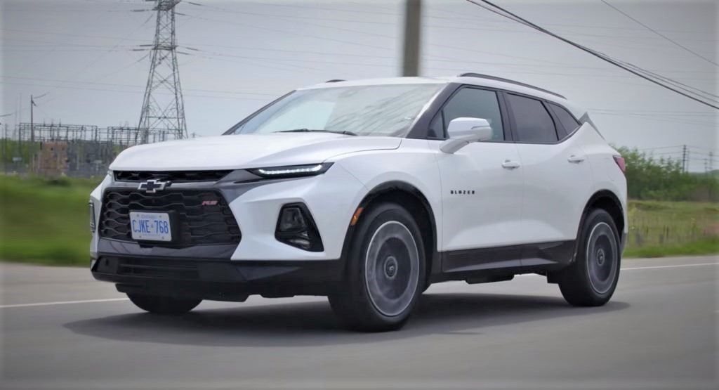 A New Chevy Blazer is Featured with Production Cues