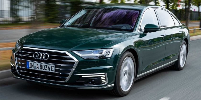 Audi A8 Plug-In Hybrid is Literally and Figuratively Green