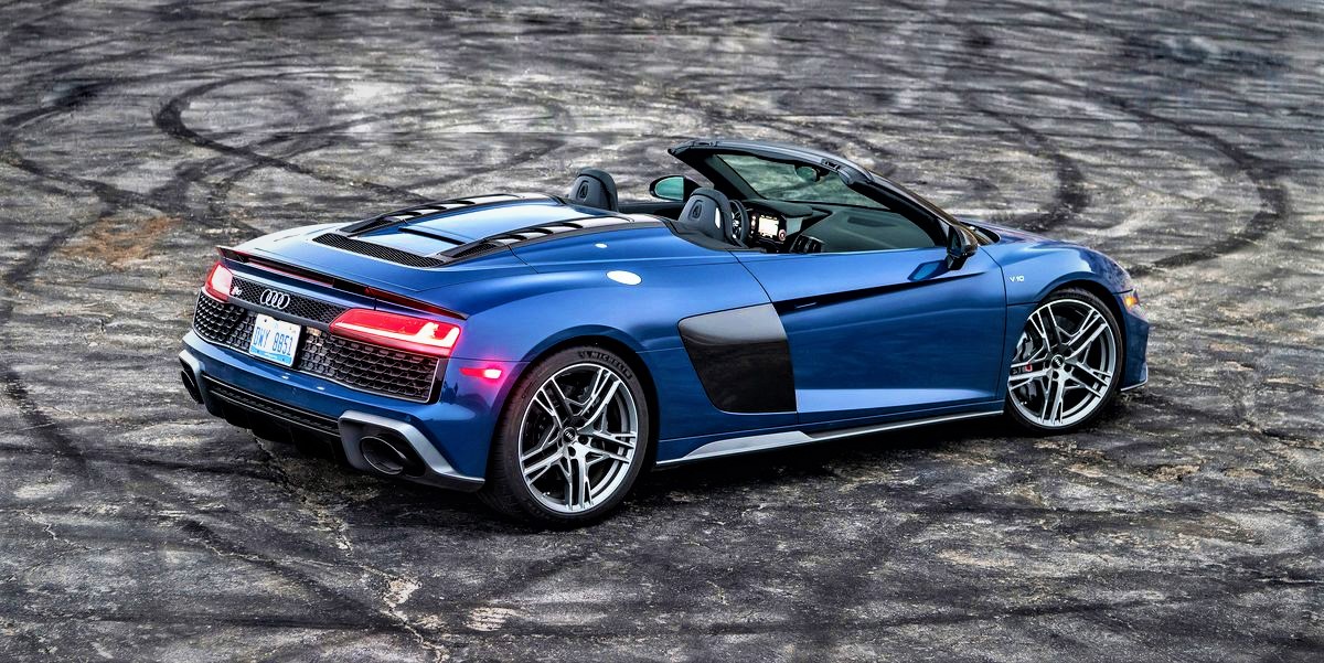 Audi R8 Spyder Facelift Close-up