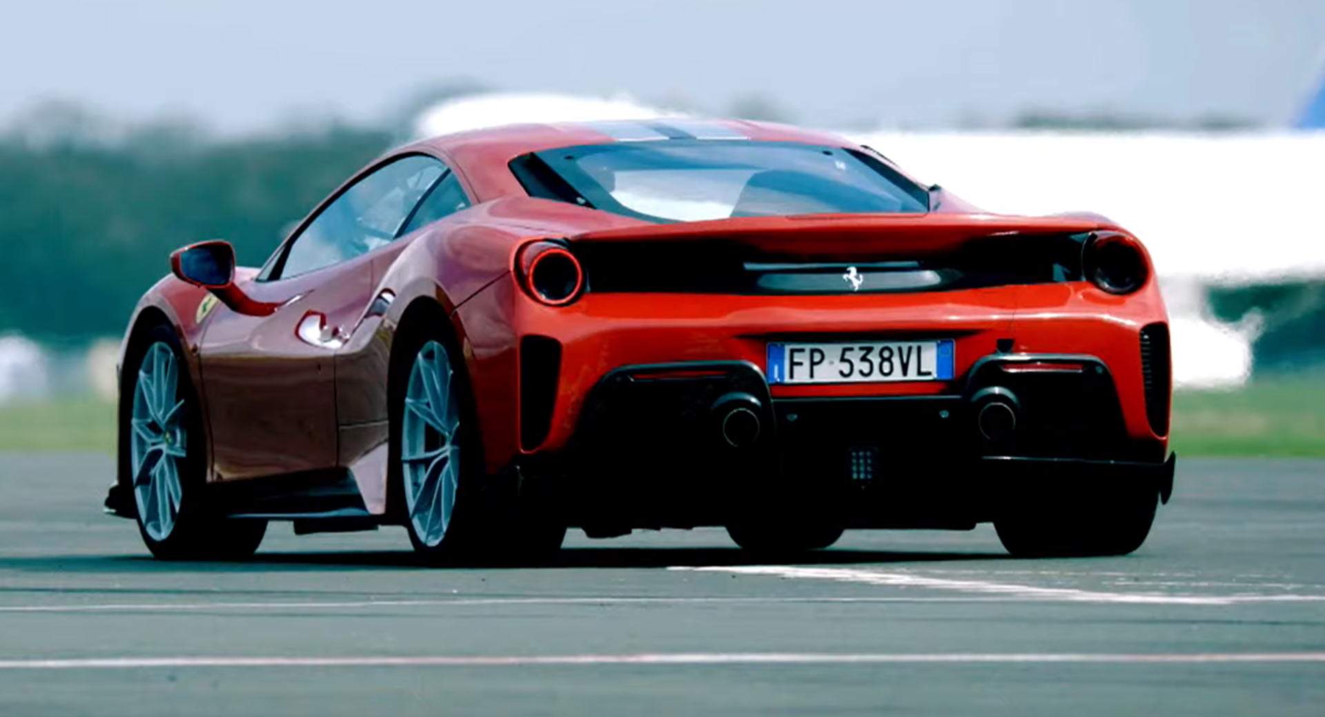 Chris Harris is astonished by the Ferrari 488 Pista