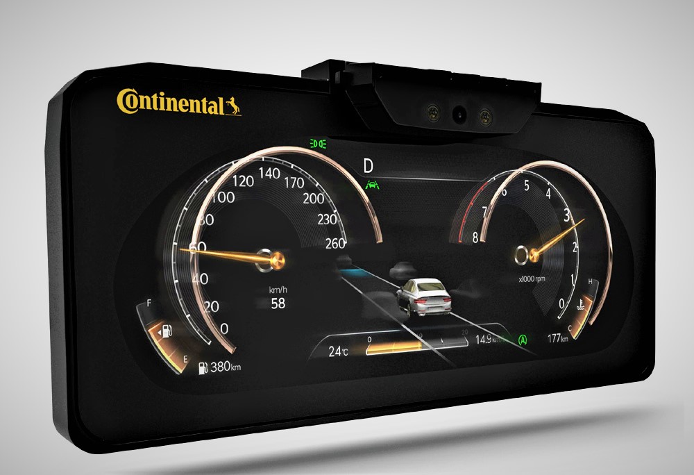 Continental's First 3D Digital Cluster Introduced by Genesis GV80