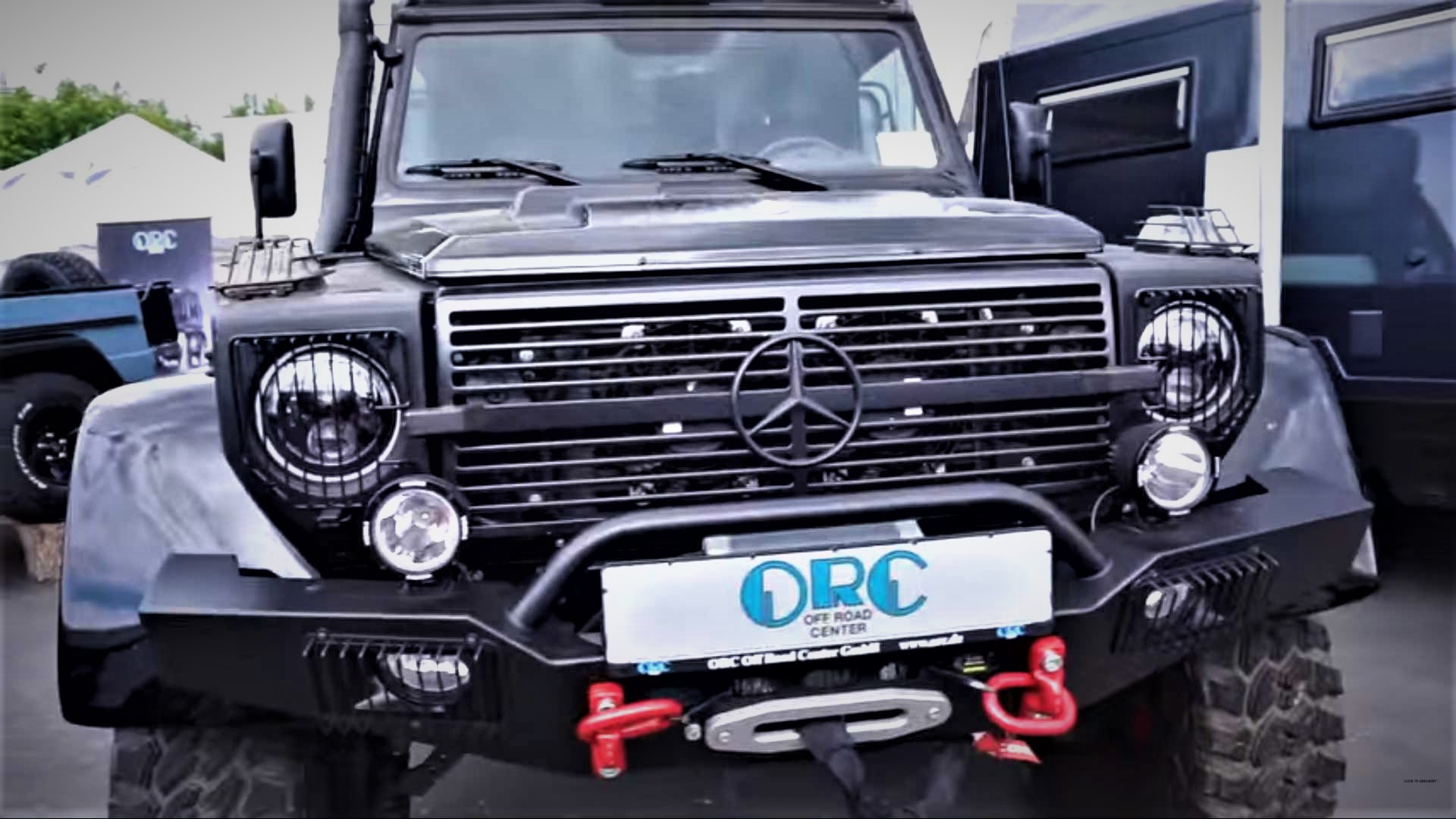 Custom Mercedes G-Class Camper Is An Imposing Off-Road RV