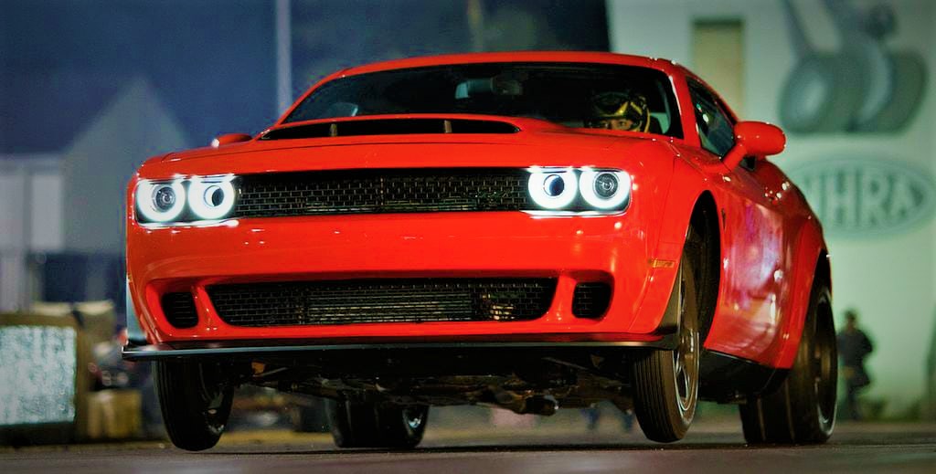 Dodge Challenger SRT Hellcat Drag Pack With Demon Parts