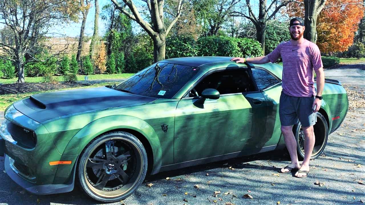 Eagles Quarterback Carson Wentz is Selling His Custom Dodge Demon