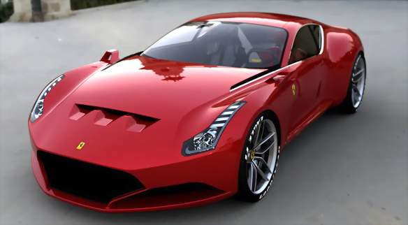 Ferrari 612 GTO Rendered