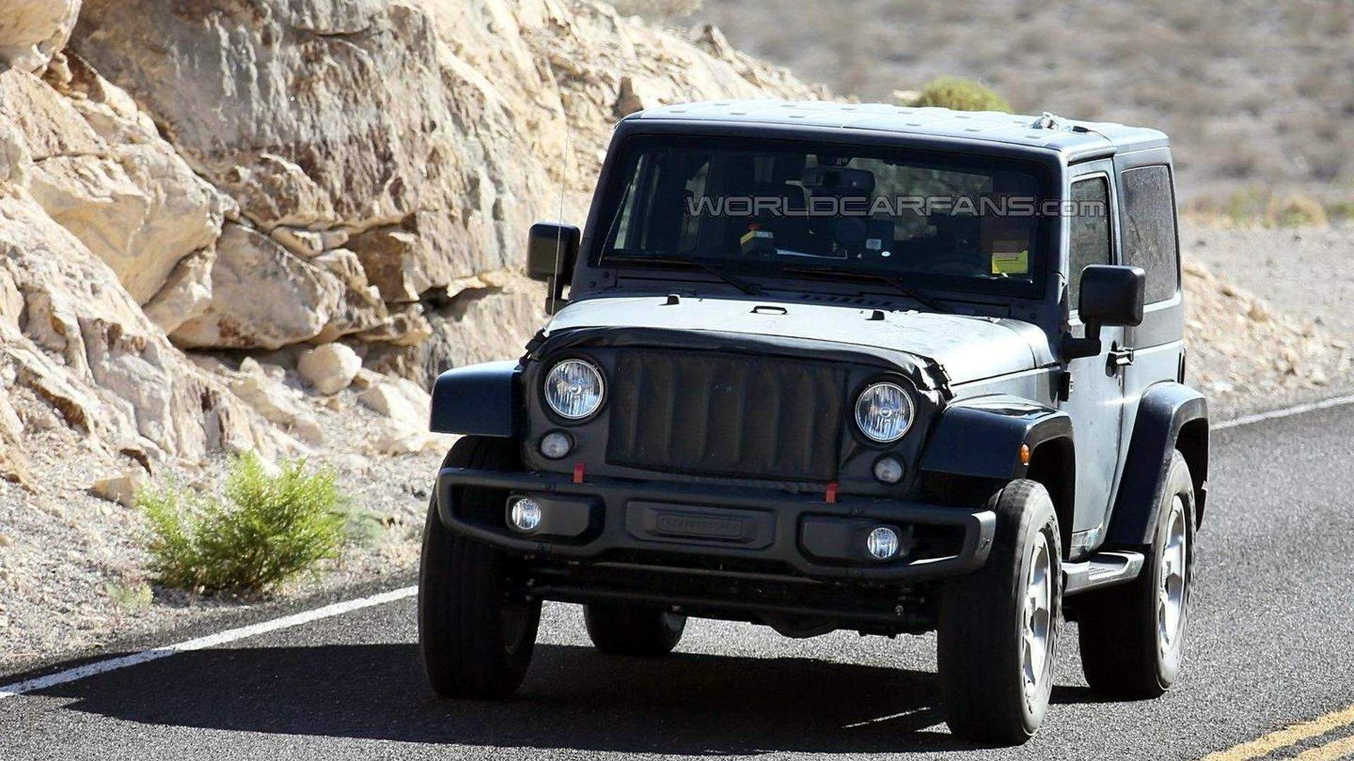 First time 2018 Jeep Wrangler mule was spotted