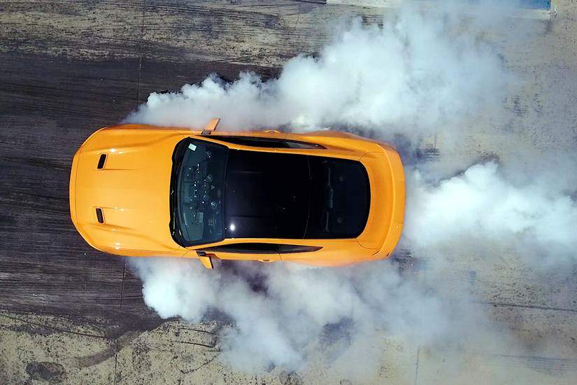 Ford Mustang EcoBoost Now Allows You to Do Line Lock Burnouts