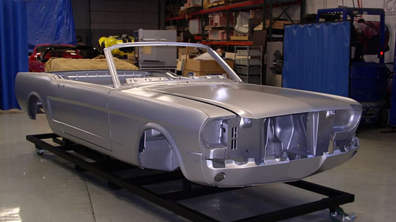 Ford revives the classic Mustang from 1964-66 - now available as a bodyshell