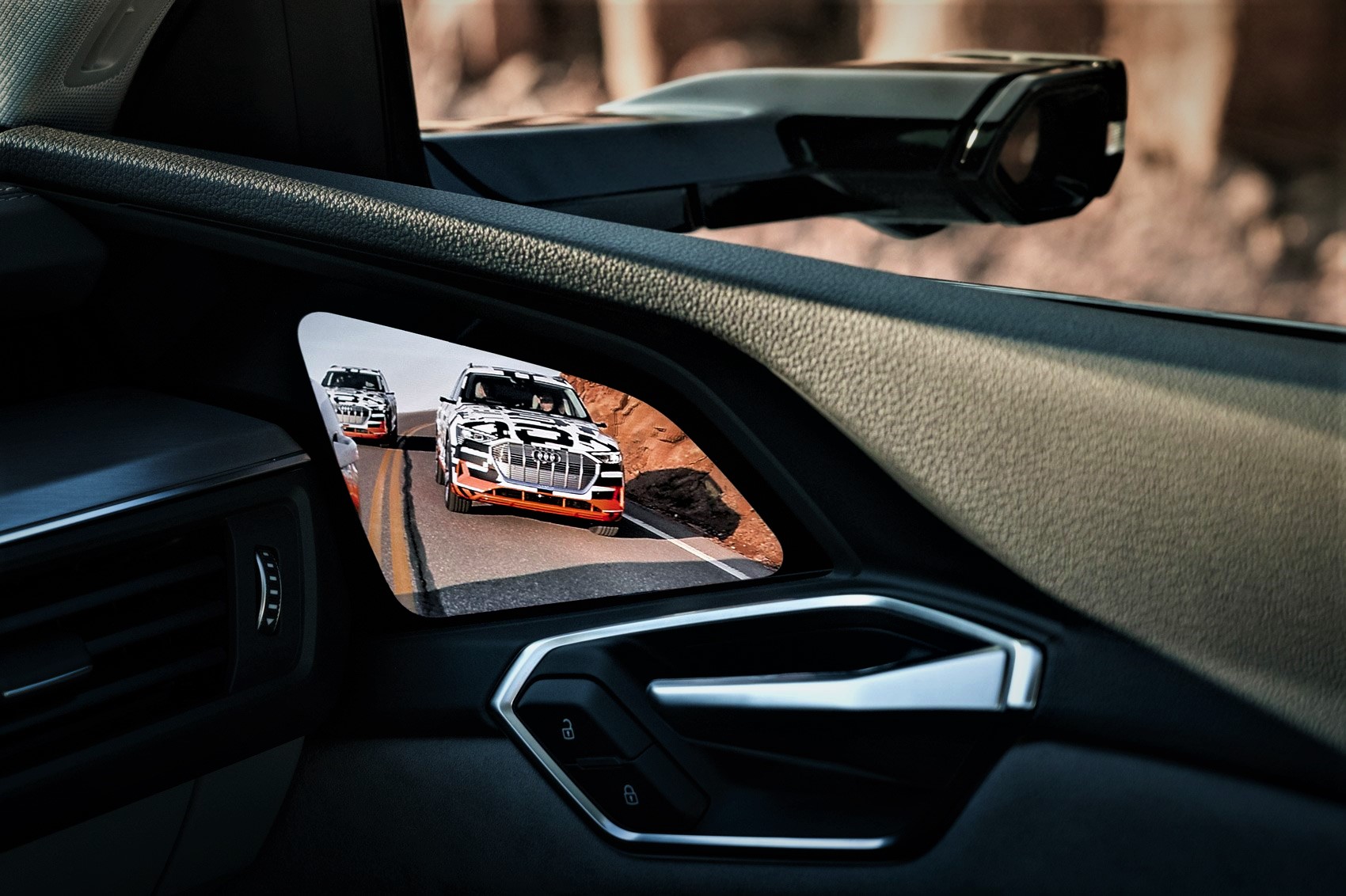 Have a closer look at how Audi's virtual mirrors work